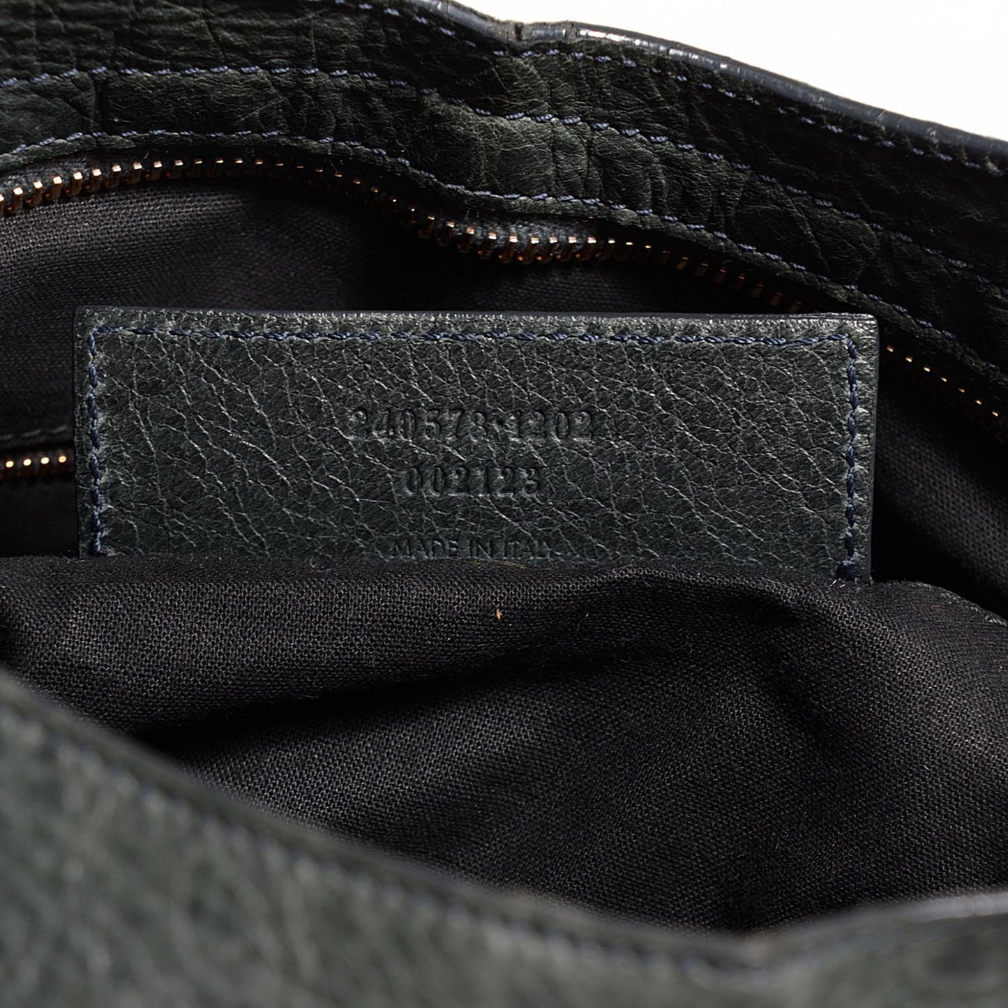 Agneau Giant 12 Rose Gold Hardware Town Anthracite