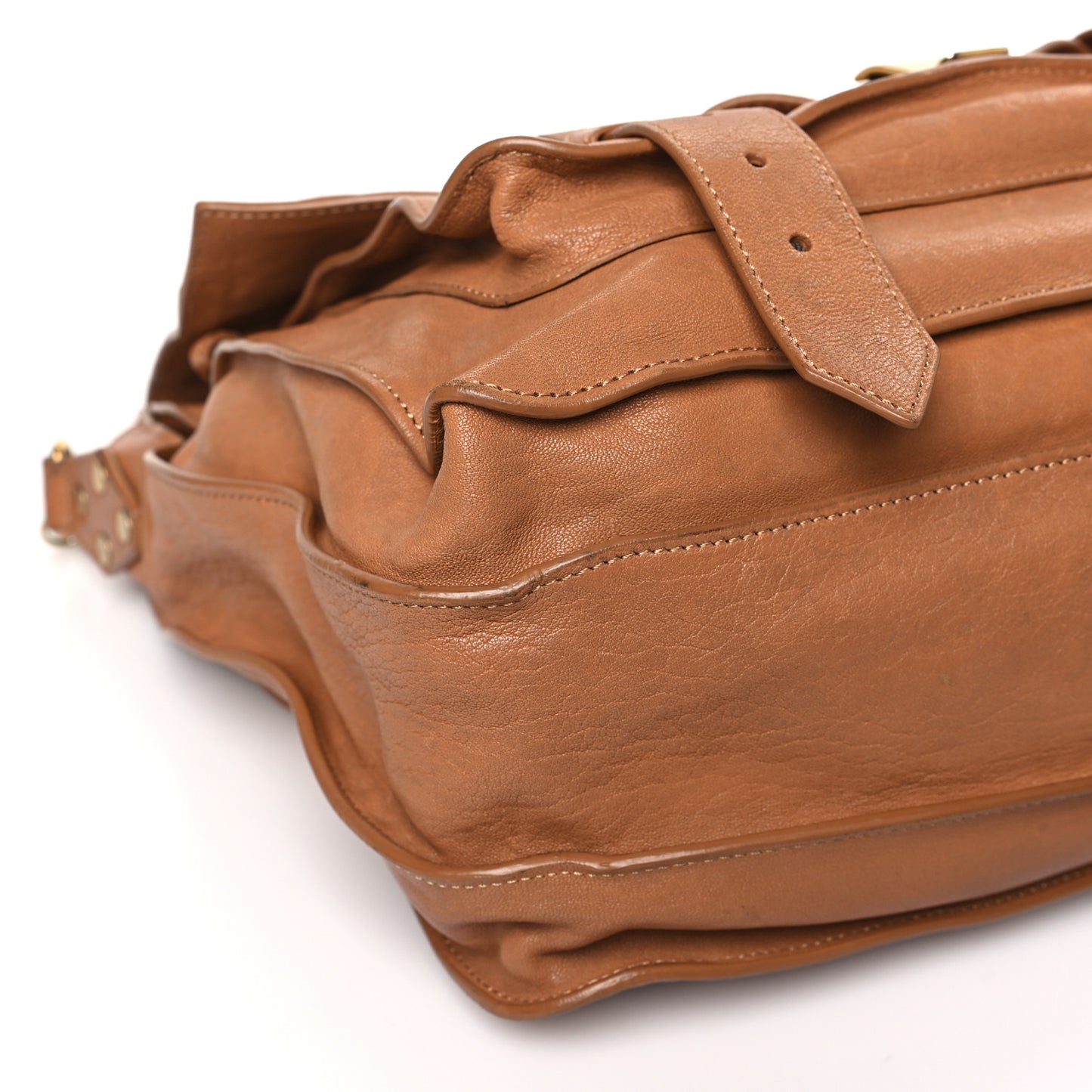 Lambskin Large PS1 Satchel Saddle