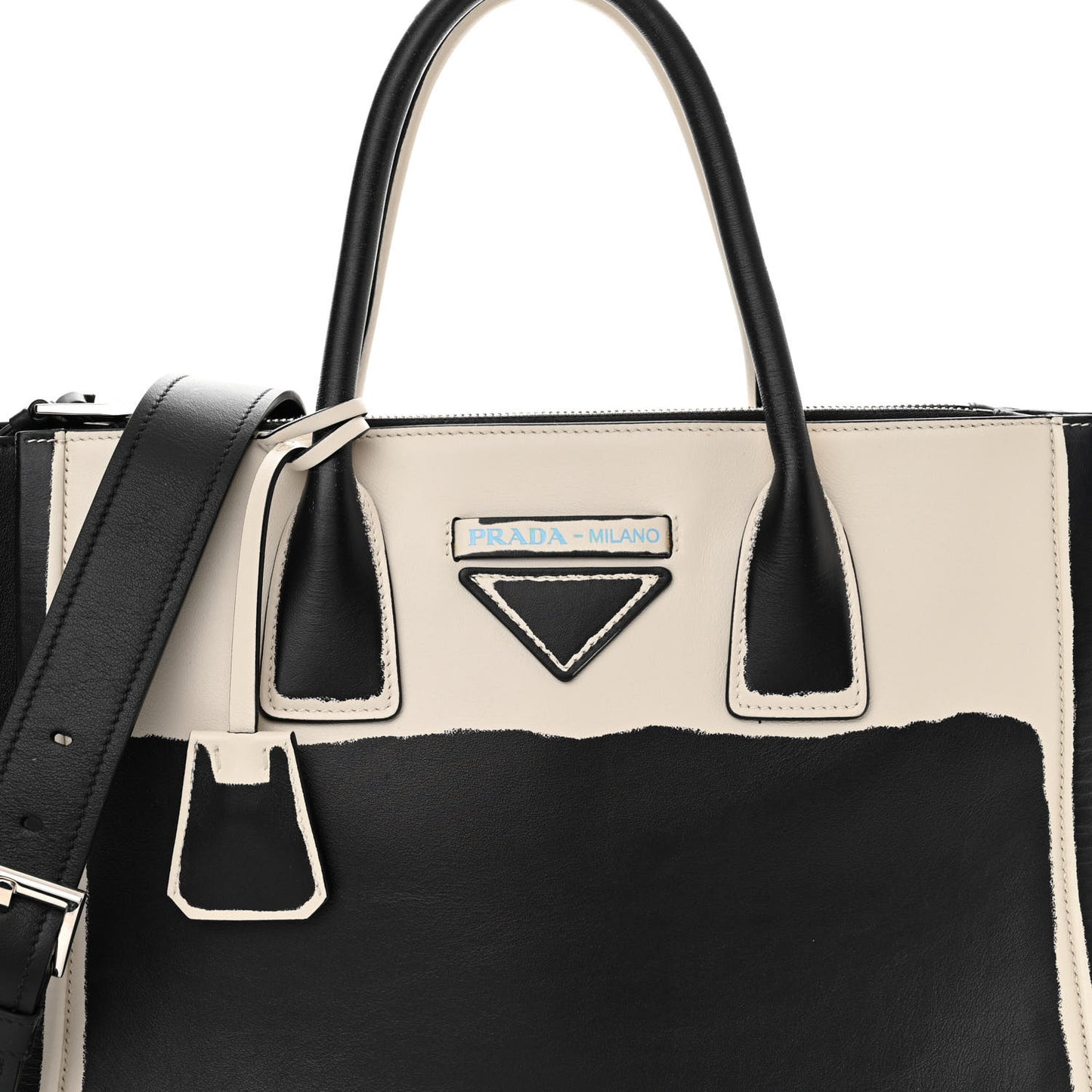 Grace Lux Concept Tote White Black