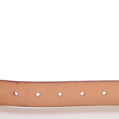 Louis Vuitton Vernis Ceinture 30mm Belt 80 32 Rouge 7 of 7