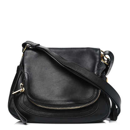 Tom Ford Calfskin Medium Jennifer Crossbody Bag Black 1 of 7