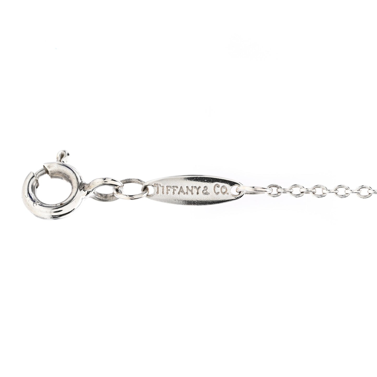 Sterling Silver Diamond .09ct Elsa Peretti Diamonds By The Yard Bracelet