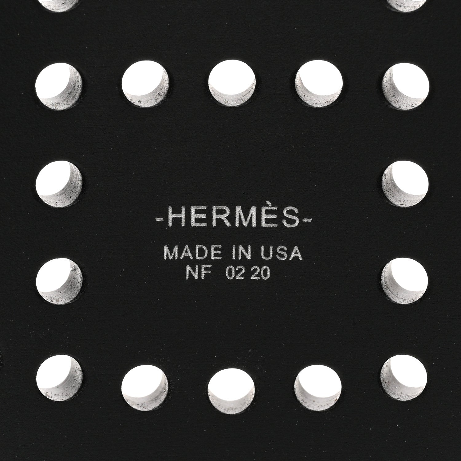 Hermes Aluminium Evelyne Sunset Cuff Bracelet Black 4 of 7