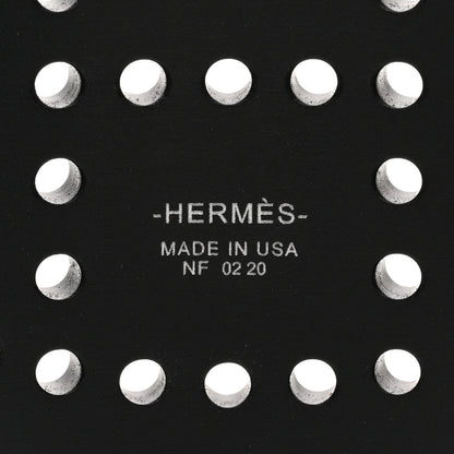 Hermes Aluminium Evelyne Sunset Cuff Bracelet Black 4 of 7