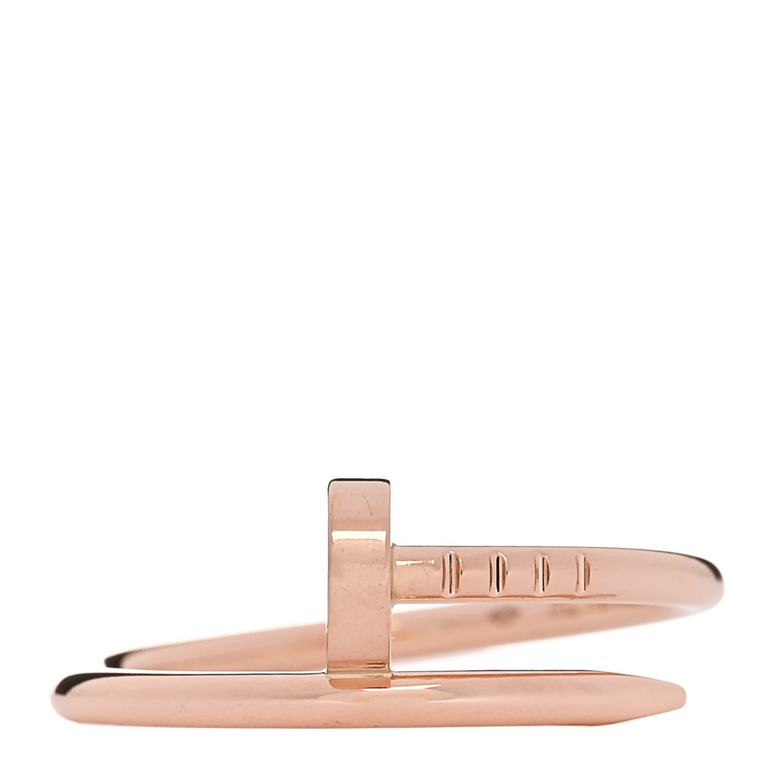 Cartier 18K Pink Gold Small Juste Un Clou Ring 54 7 1 of 6