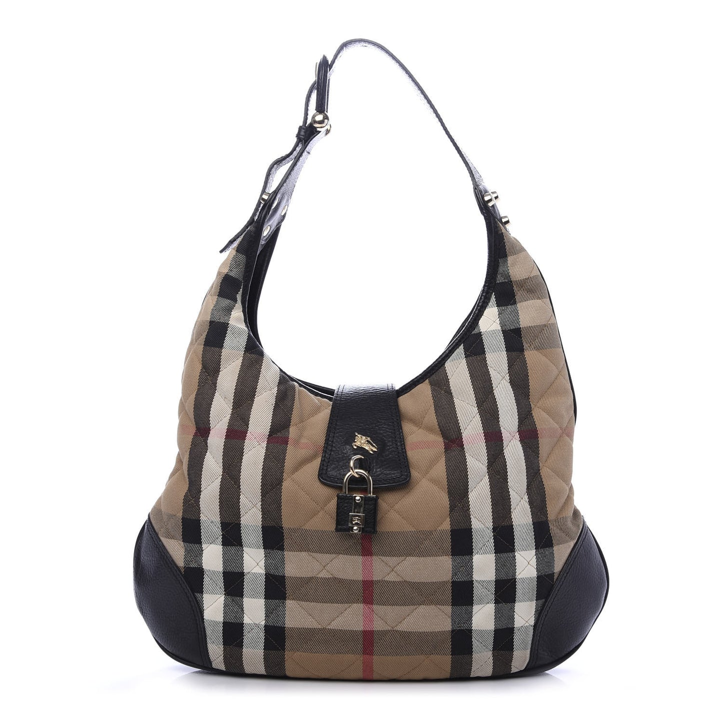 House Check Quilted Brook Hobo