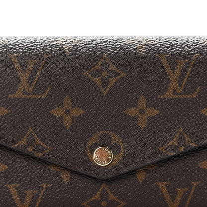Louis Vuitton Monogram Sarah Wallet NM 8 of 9