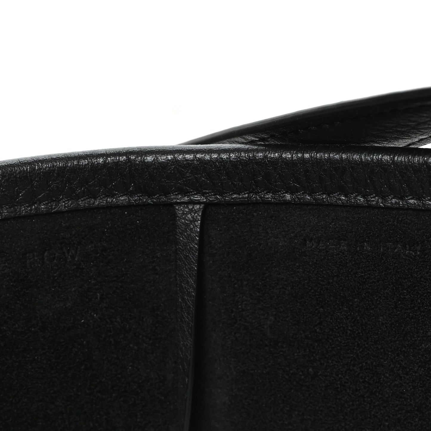 Grained Calfskin Medium N/S Park Tote Black
