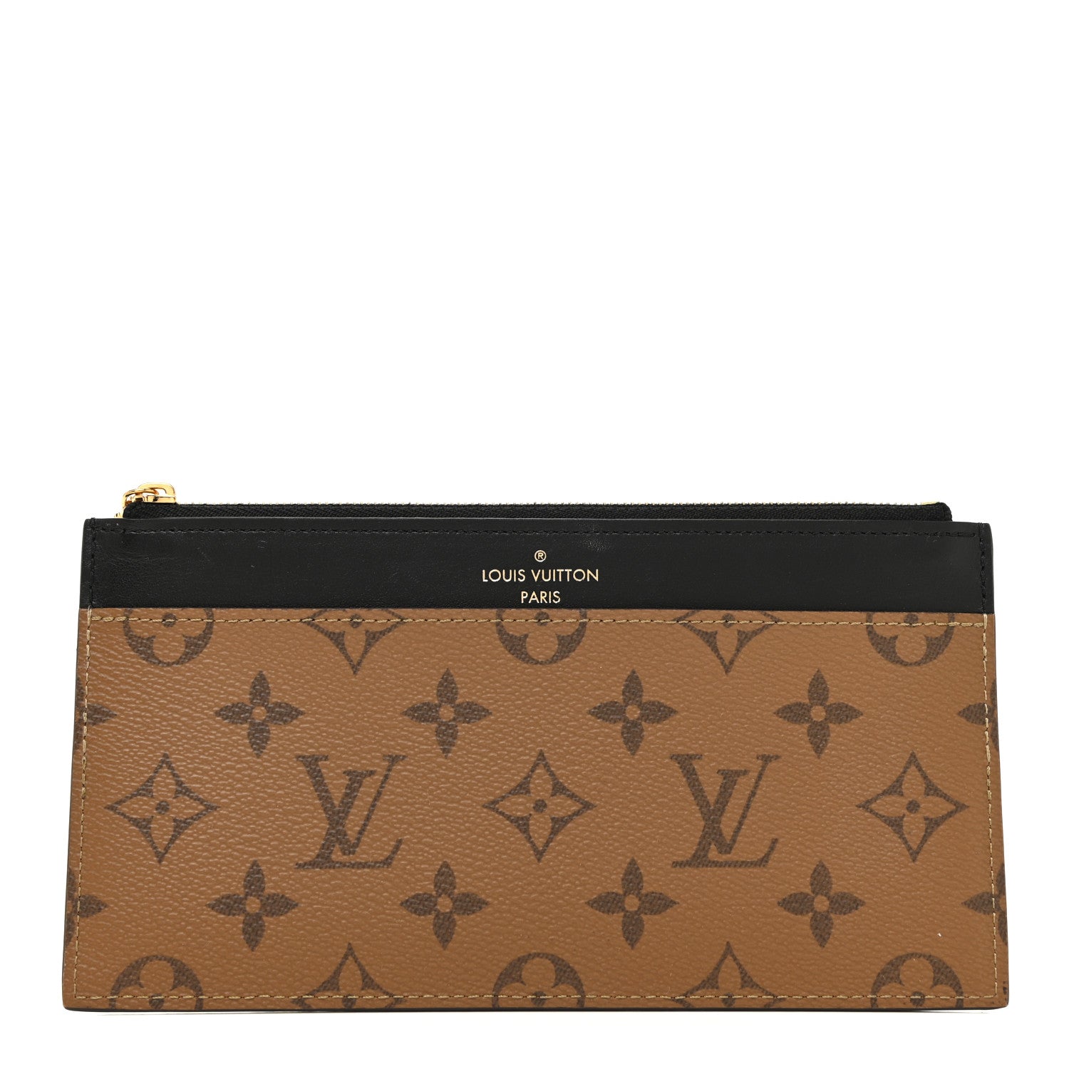 Louis Vuitton Reverse Monogram Slim Purse 1 of 10