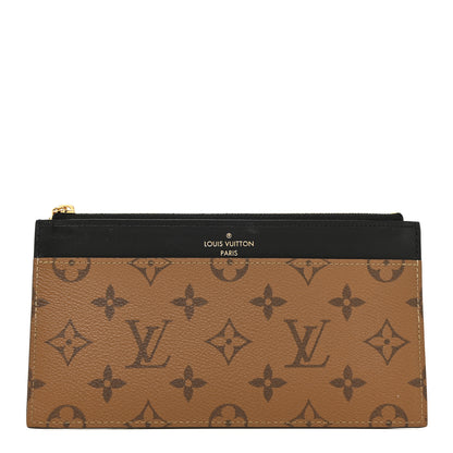 Louis Vuitton Reverse Monogram Slim Purse 1 of 10
