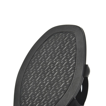 Hermes Rubber Aloha Sandals 39 Black 12 of 15