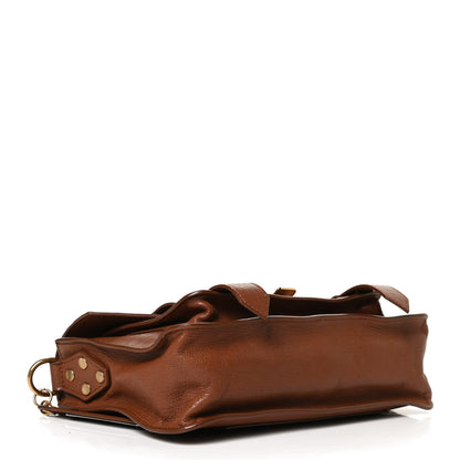 Proenza Schouler Lambskin Tiny PS1 Satchel Saddle 3 of 12