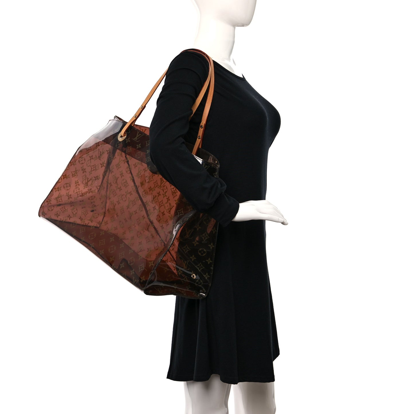 Vinyl Monogram Ambre Sac Cabas GM