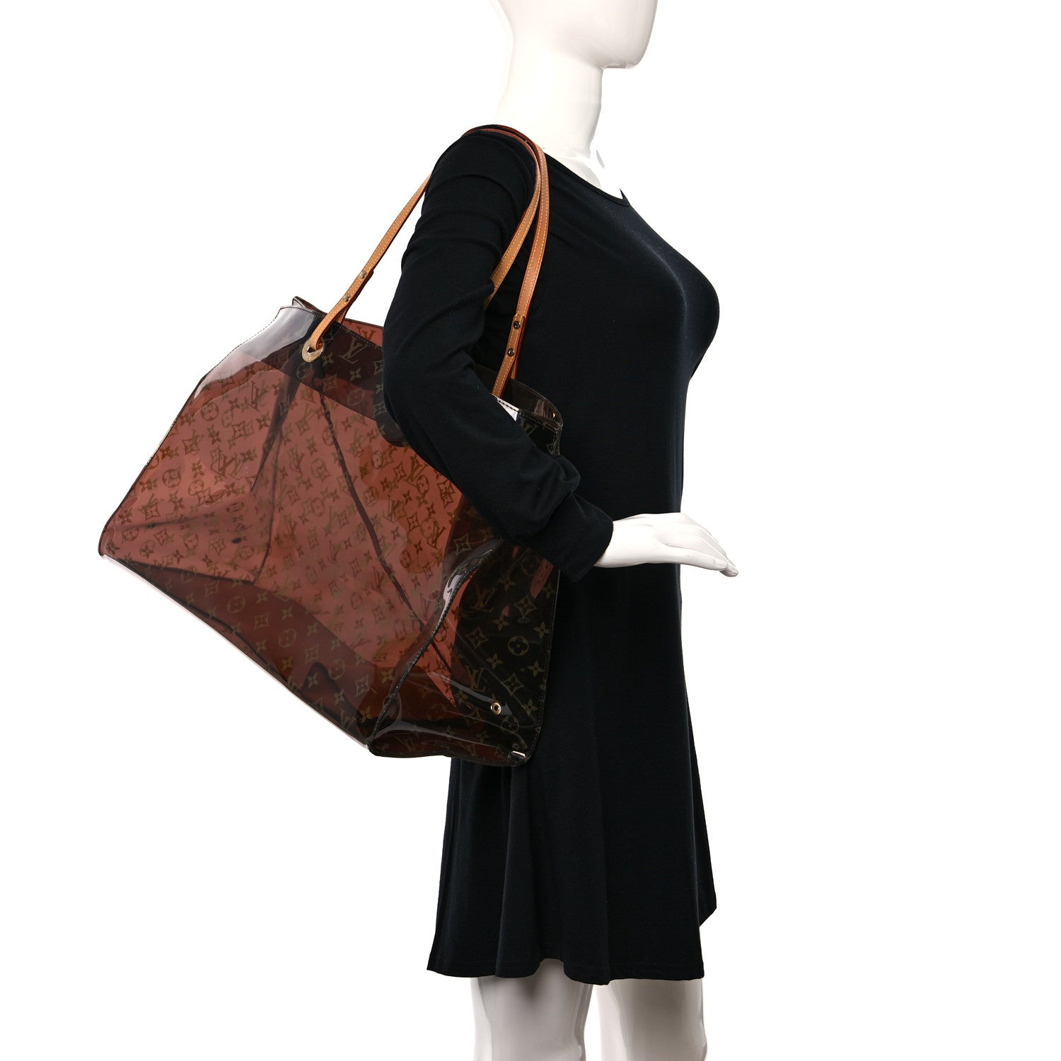 Louis Vuitton Vinyl Monogram Ambre Sac Cabas GM 2 of 13