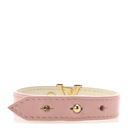 Louis Vuitton Calfskin Iconic Bracelet 17 Rose Poudre 2 of 5