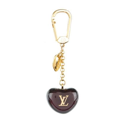 Louis Vuitton Pomme Bag Charm Key Holder Amarante 1 of 4