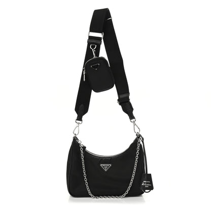 Prada Nylon Re-Edition 2005 Shoulder Bag Black 1 of 10