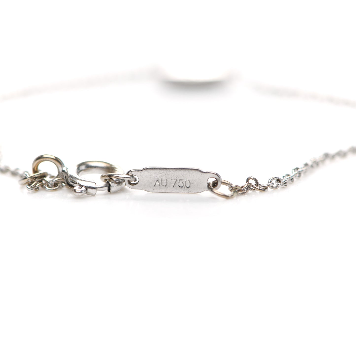 18K White Gold Diamond Disk Pave Bracelet
