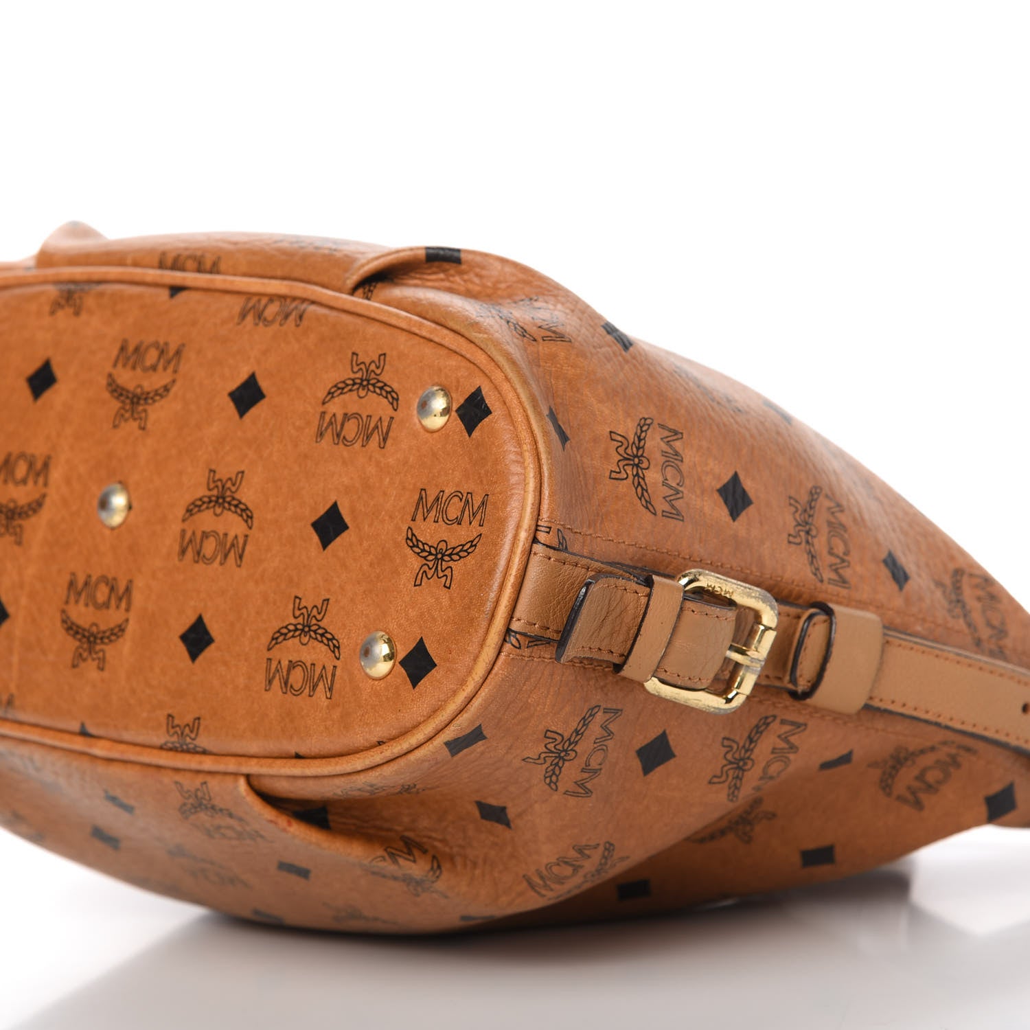 MCM Visetos Hobo Cognac 7 of 15