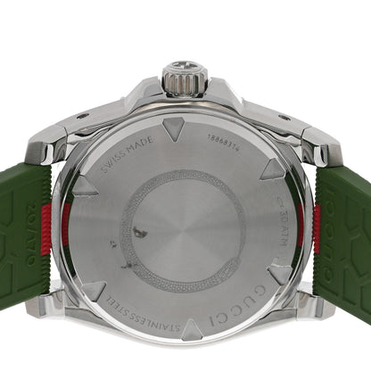 Gucci Stainless Steel Rubber 40mm Dive Automatic Watch Black 4 of 4