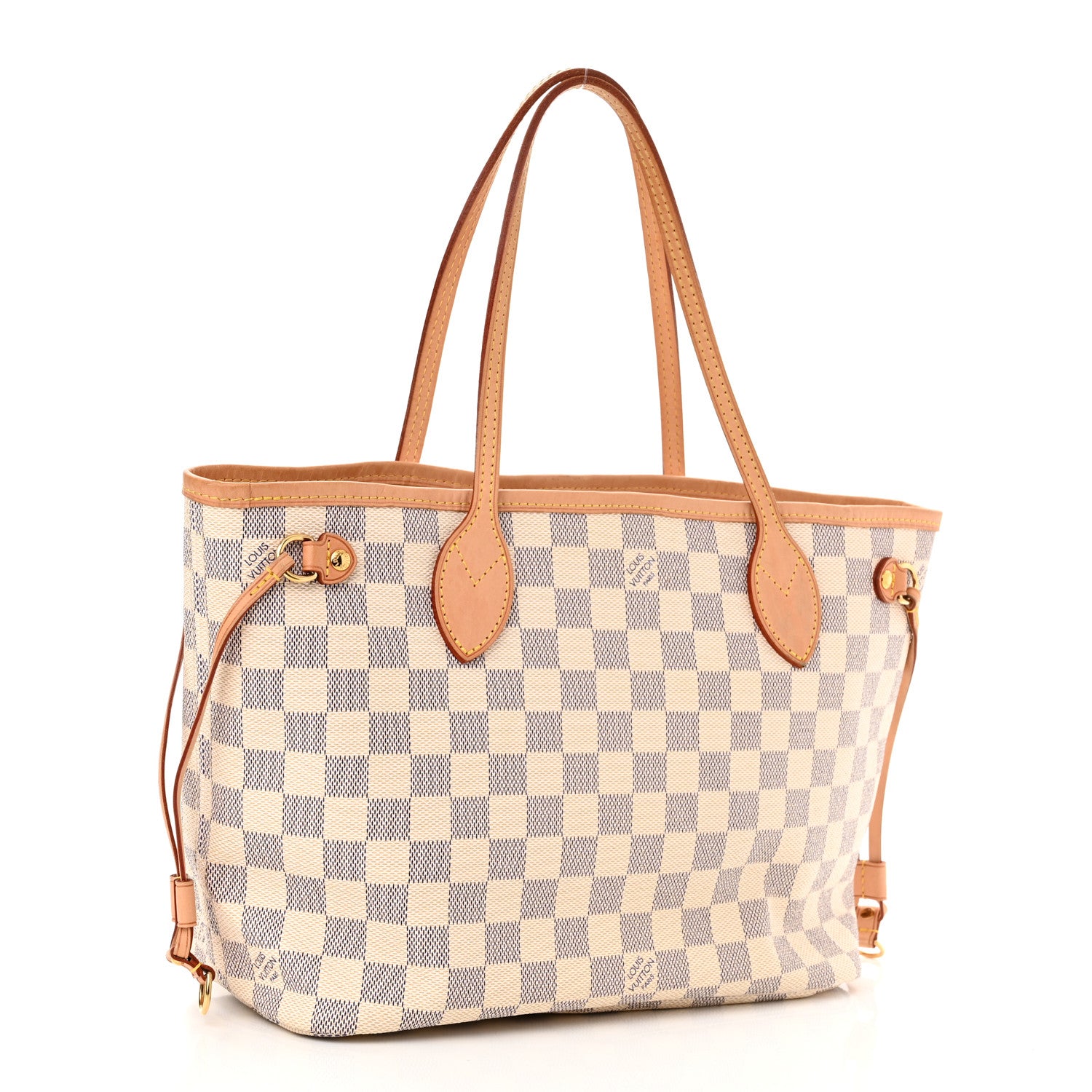 Louis Vuitton Damier Azur Neverfull PM 3 of 10