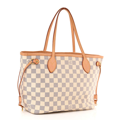 Louis Vuitton Damier Azur Neverfull PM 3 of 10