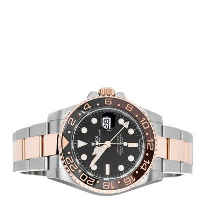 Rolex Stainless Steel 18K Everose Gold 40mm GMT-Master II Root Beer Watch 126711CHNR 2 of 5