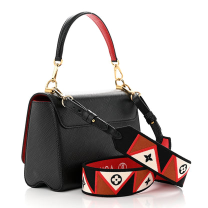 Louis Vuitton Epi Monogram Twist MM Black 3 of 10