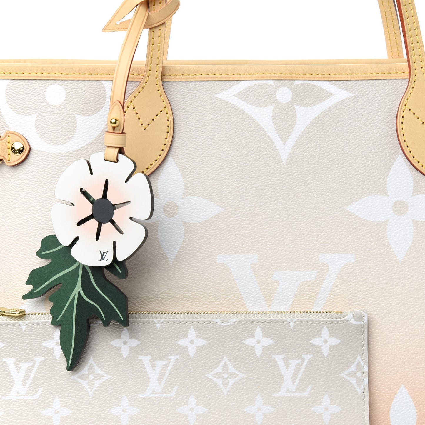 Monogram Giant By The Pool Neverfull MM Brume