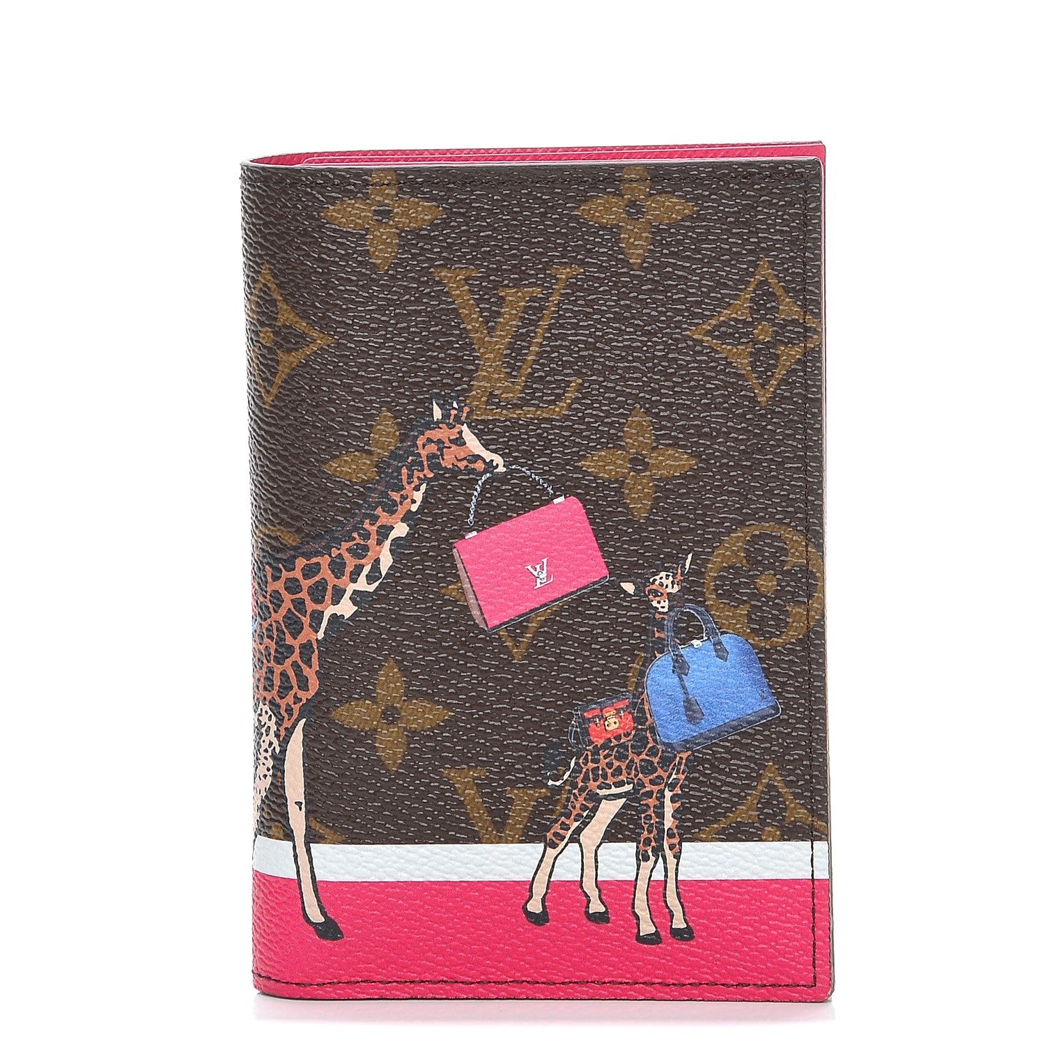 Louis Vuitton Monogram 2017 Christmas Animation Passport Cover 1 of 8