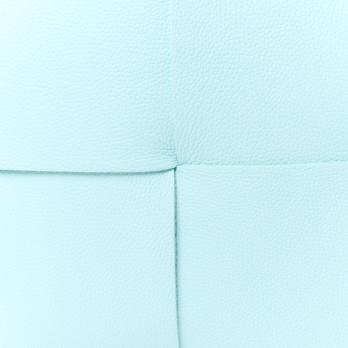 Grained Calfskin Intrecciato Small Arco Tote Pale Blue