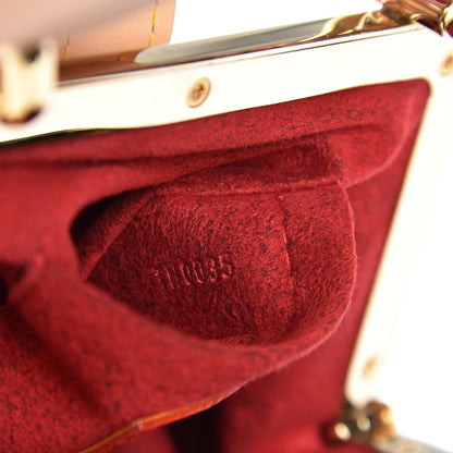 Louis Vuitton Lizard Monogram Cerises Sac Fermoir PM 7 of 7