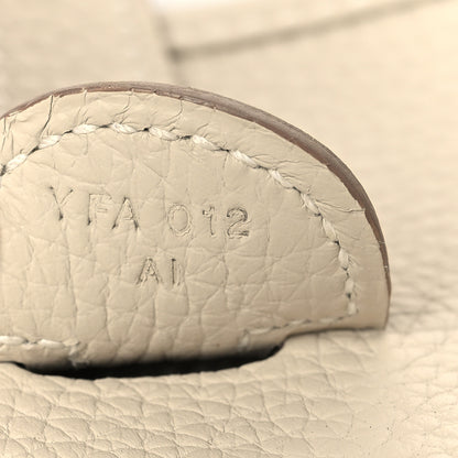 Hermes Taurillon Clemence Evelyne III PM Craie 7 of 11