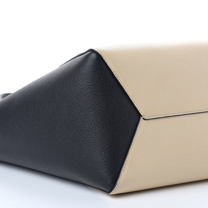 Louis Vuitton Calfskin Lockme Cabas Vanille Black 7 of 9