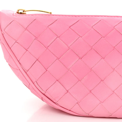 Bottega Veneta Nappa Intrecciato Half Moon Pouch On Strap Ribbon 11 of 12