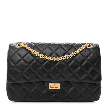 Chanel Aged Calfskin Quilted 2.55 Reissue 226 Flap Black 1 of 11