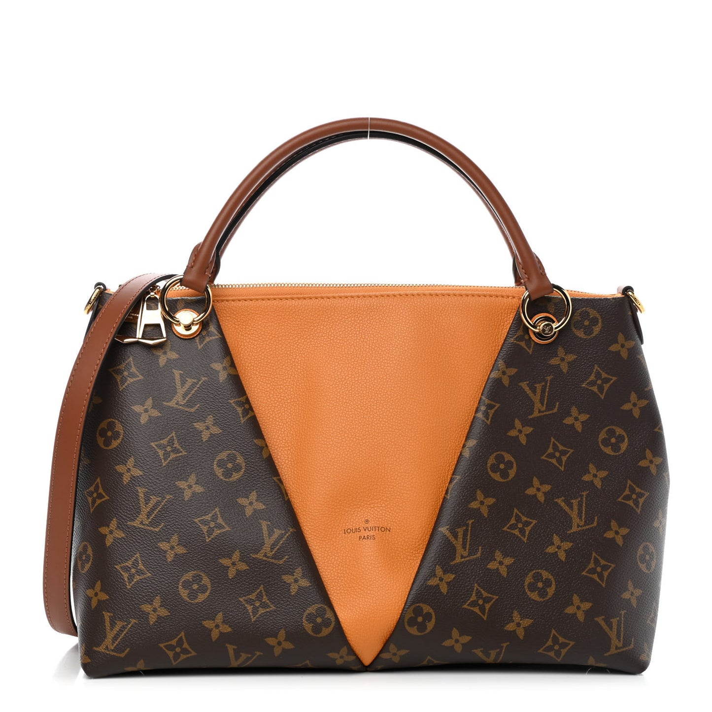 Monogram V Tote MM Safran