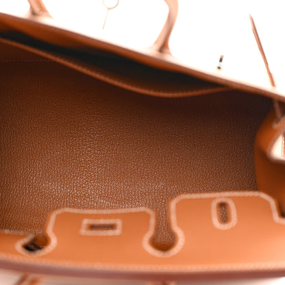 Hermes Epsom Birkin Sellier 25 Gold 5 of 11