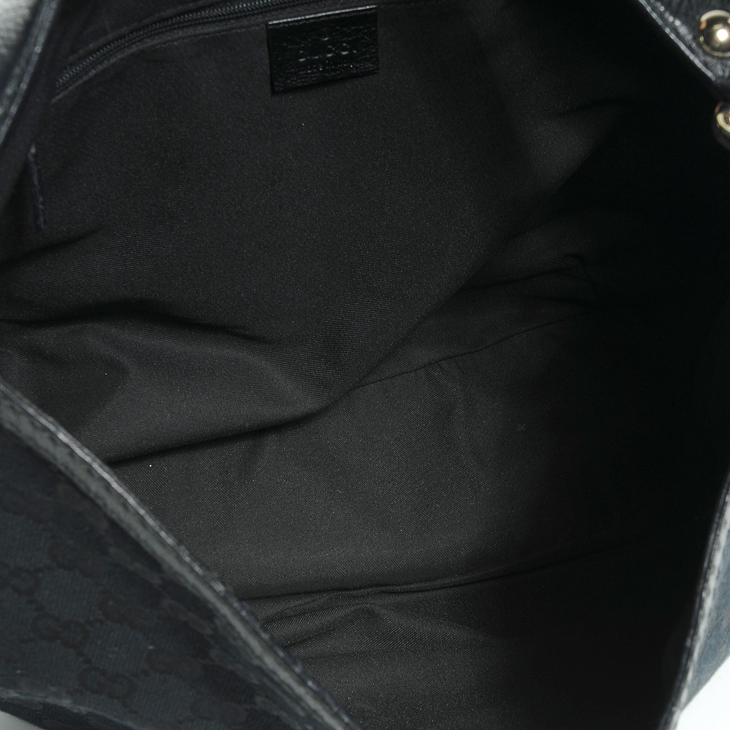 Gucci Monogram New Ladies Web Large Hobo Black 5 of 7
