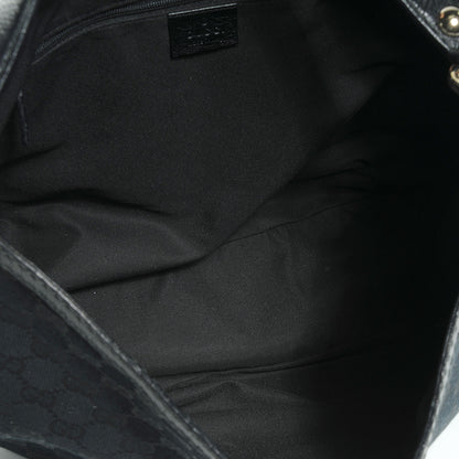 Gucci Monogram New Ladies Web Large Hobo Black 5 of 7