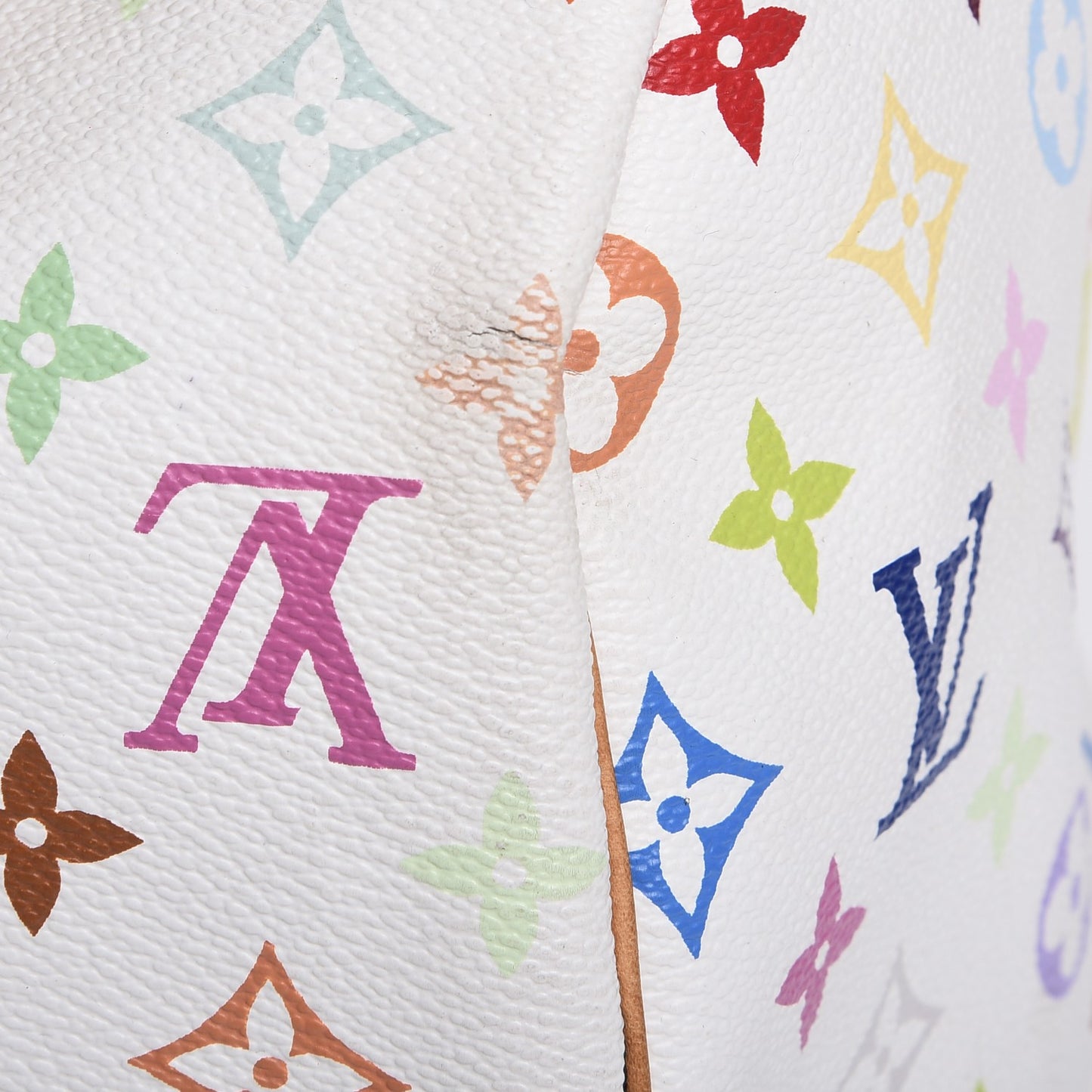Monogram Multicolor Speedy 30 White