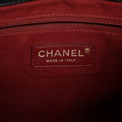 Chanel Aged Calfskin Quilted Small Pondichery Flap Black 6 of 10