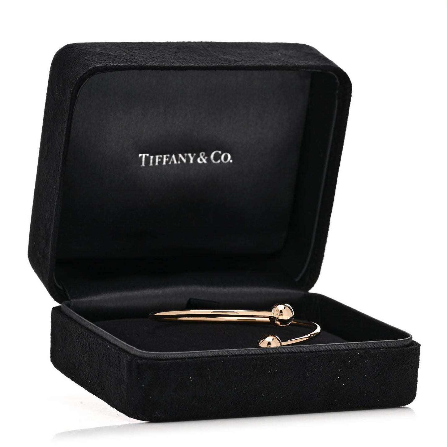 18K Rose Gold 8mm HardWear Ball Bypass Bracelet