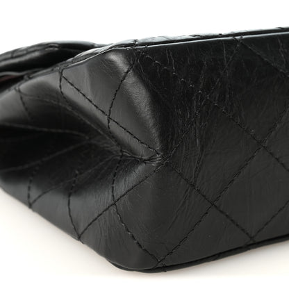 Chanel Aged Calfskin Quilted 2.55 Reissue 227 Flap Black 9 of 10