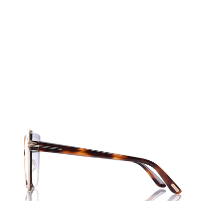 Tom Ford Sandrine Sunglasses TF715 Gold Tortoise 2 of 7
