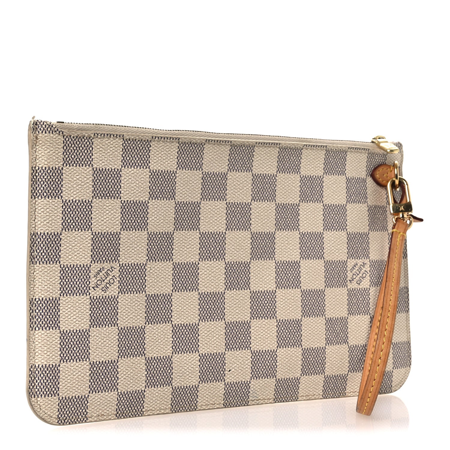 Louis Vuitton Damier Azur Neverfull MM GM Pochette 3 of 13