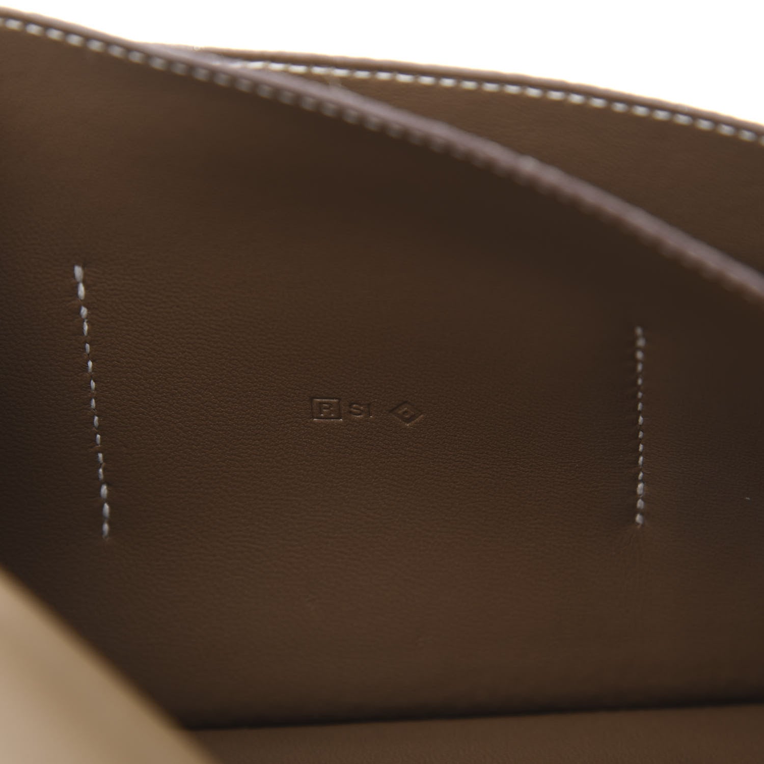 Hermes Togo Dogon Duo Wallet Etoupe 12 of 13