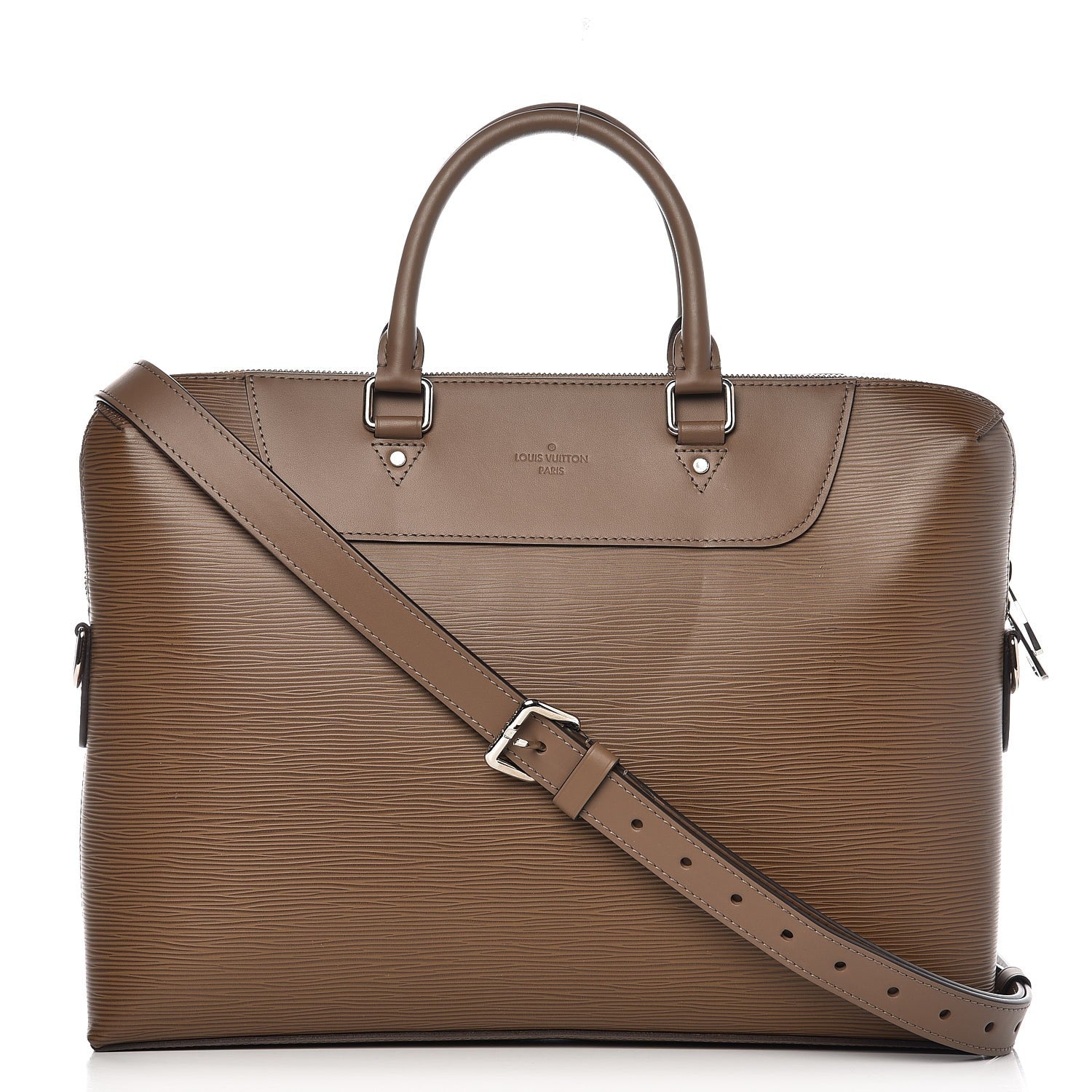 Louis Vuitton Epi Porte-Documents Jour Taupe 1 of 9