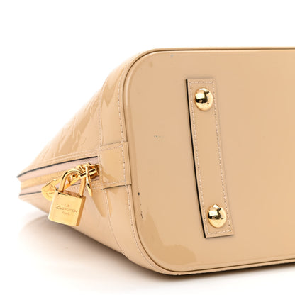 Louis Vuitton Vernis Alma MM Dune 10 of 11