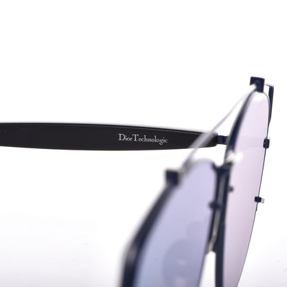 Christian Dior Technologic Sunglasses Blue Matte Black 5 of 9
